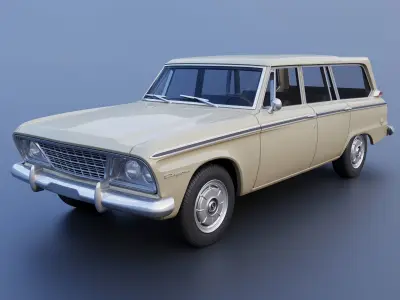 Studebaker Daytona Wagonaire 1964 3D print model
