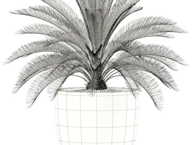 Plants collection 101 Awesomeplanters 3D model