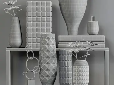 Decorative-set-04 3D model