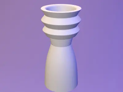 TWO SCANDINAVIAN VASE STL FILES 3D print model