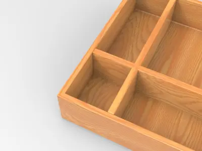 Juha Storage Box Low-poly 3D model