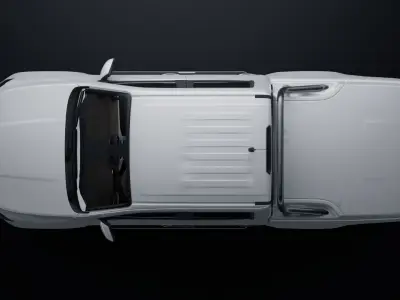 Mercedes Benz X Class 2018 Low-poly 3D model