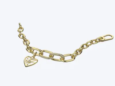 Pandora bracelet  3D print model