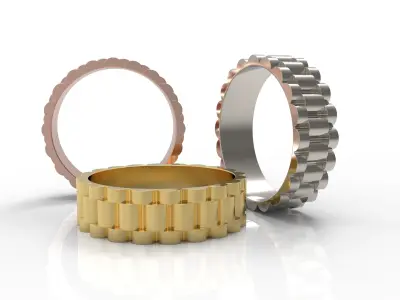 Rolls ring width 6 mm 3D print model