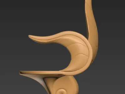 leaf chair 3D model