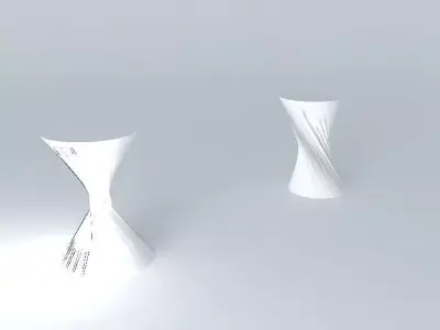 Crazy pillars Free 3D model