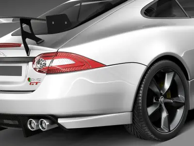 Jaguar XKR-S GT 2014 3D model