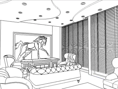 OFFICE DESIGN Free 3D model