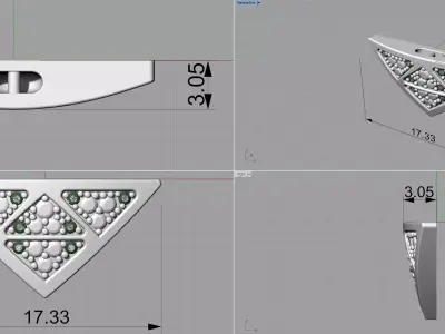 Jewelry Necklace 3D print model purchase