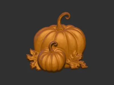 pumpkin cnc  3D print model