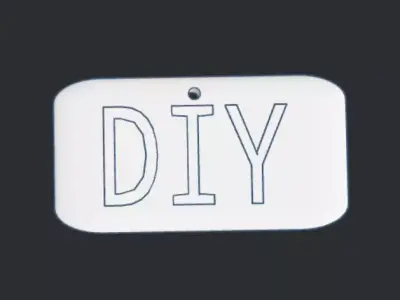 DIY logo Free 3D print model