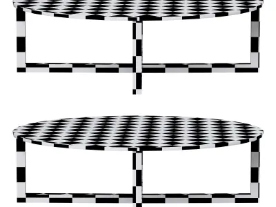 Domino table 3D model