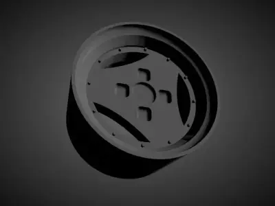 Advan A3A scalable and Printable rim 3D print model