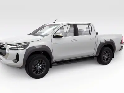 Toyota Hilux 2021 3D model