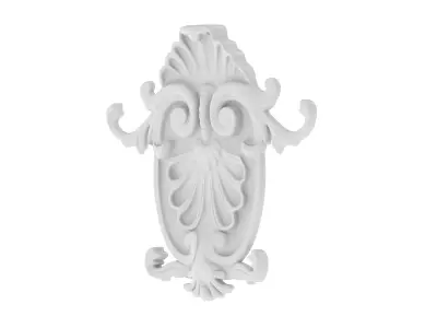 Cartouche Ornament 019 3D model