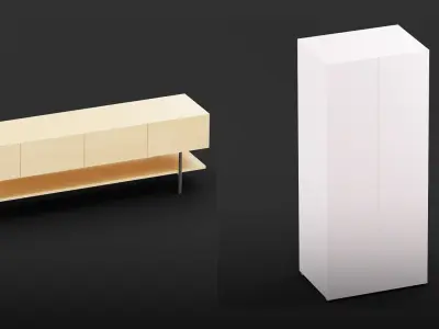 100 Furniture Models Vol 1 3D model