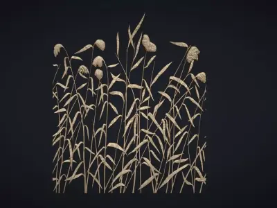 Botanical wall decor 3d Model 3D print model