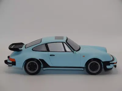 PORSCHE 911 TURBO By 80 PARTS 3D print model
