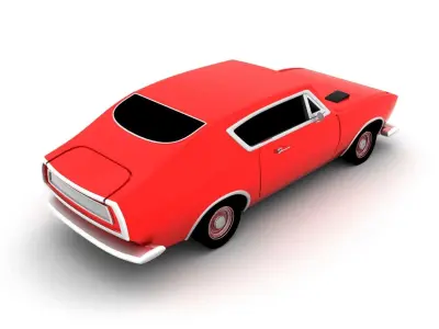 Plymouth Barracuda Car 3D model