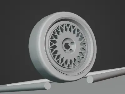 HRE 501 Low-poly 3D model
