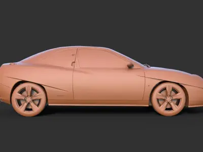 Fiat Coupe 1999 3D print model