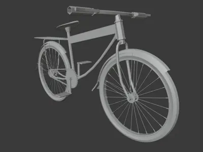 Ride Bicycle Free 3D model