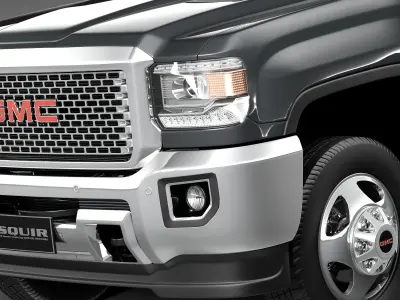 GMC Sierra HD CG 2015 3D model