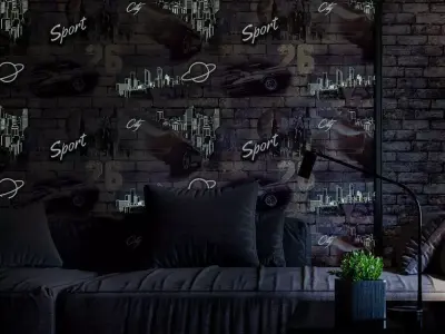 Neon Street Sport Wallpaper Texture