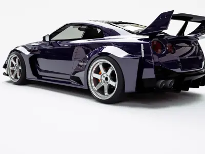 NISSAN GT-R 3D model