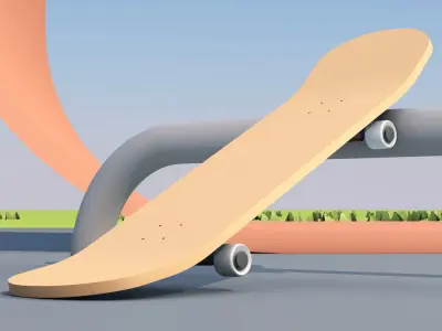 Skateboard Park 3D model