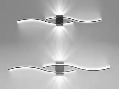 LED Wall lamp from Aliexpress 2 3D model