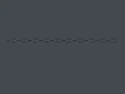 Chain 3D Model Low-poly 3D model