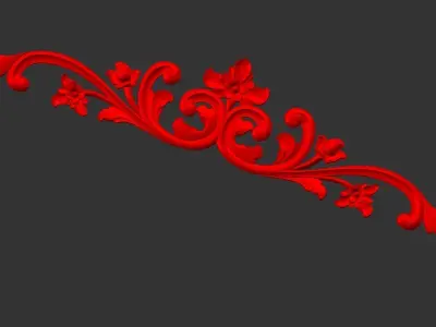 upper design -nicely design03 3D model