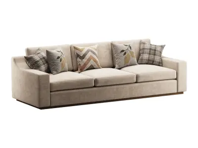 Sutton Extra Large Sofa 3D model