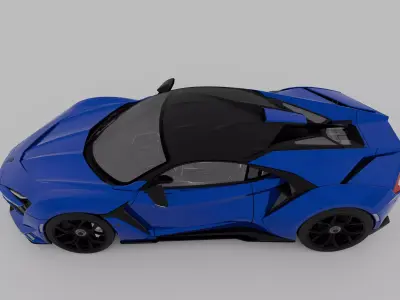 W Motors Fenyr Supersport 3D model