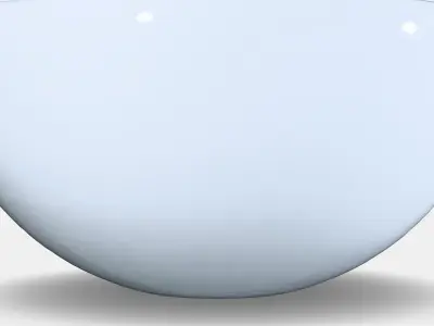 BLANDA Bowl Presentation Low-poly 3D model