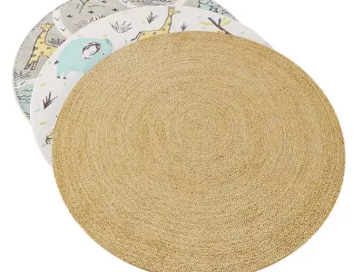 Rug650 Low-poly 3D model