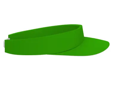 Low-Poly Sun visor Low-poly 3D model