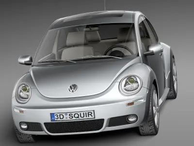 Volkswagen Beetle 2005-2011 3D model