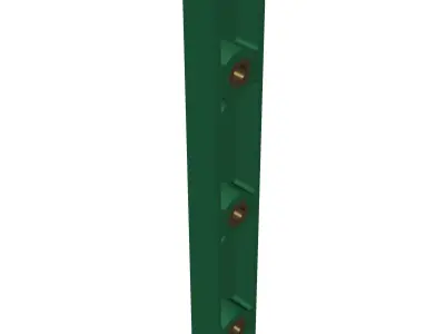 Low voltage busbar support insulator Free 3D model