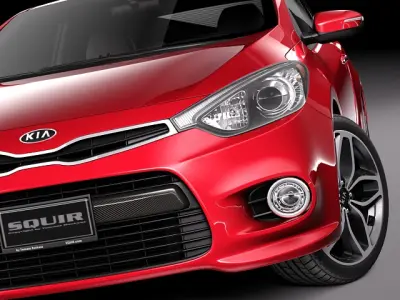 2014 Kia K3 Cerato Forte 3D model