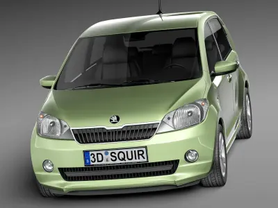 Skoda Citigo 5-door 2013 3D model
