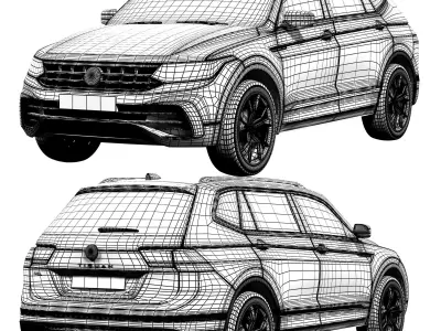 Volkswagen Tiguan 3D model