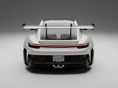 Porsche GT3 RS 2023 3D model