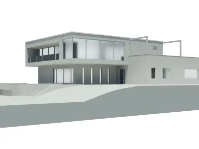Modern house Free 3D model