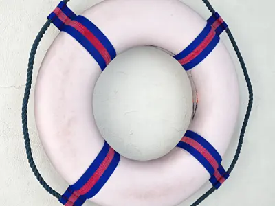 Life Preserver Ring 3D model