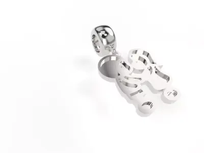 Boy and Girl Charm 3D print model