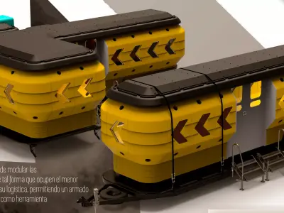 Obrador mobil  3D model