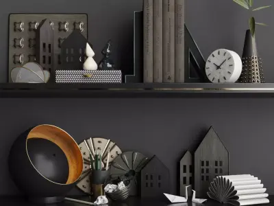 Decorative set A1 3D model