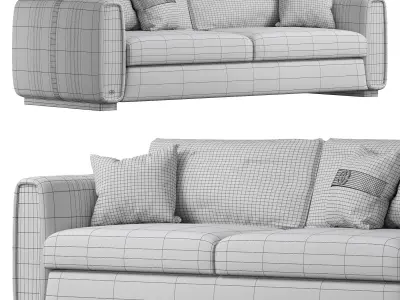 Viola Sofa by elve luxury 3D model